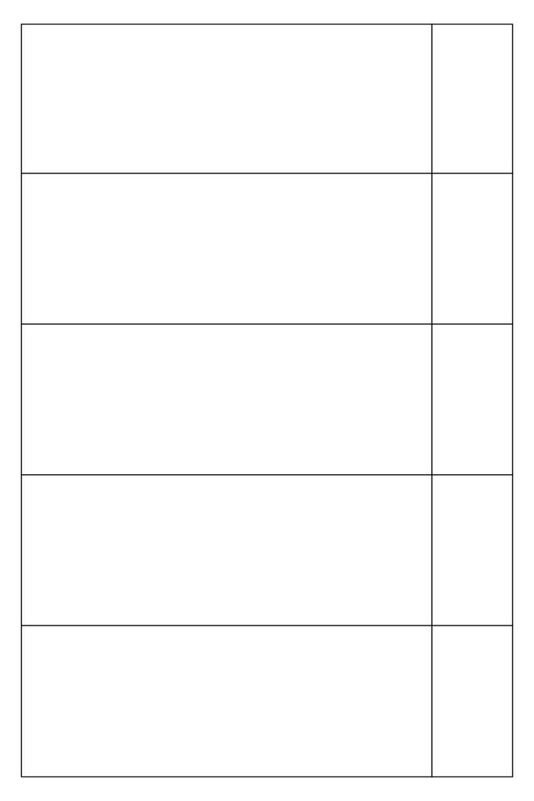 Free Printable 5 Column Charts PDF Template Printables Hub