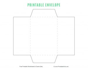 Free Printable Money Envelope and Vertical Cash Templates [PDF ...