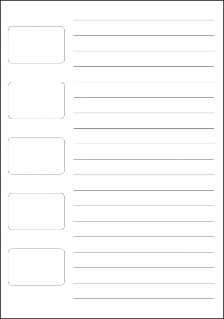 Free Printable Writing Paper With Picture Box PDF Primary Dashed 