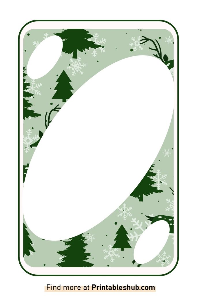 Blank UNO Cards template