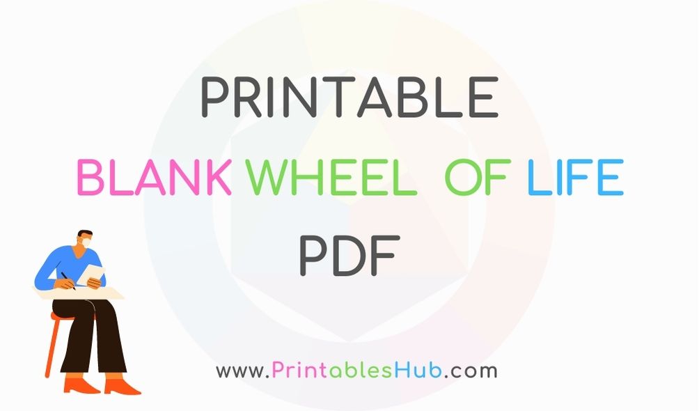 Free Printable Blank Wheel Of Life Template PDF Printables Hub