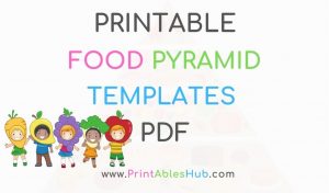 Free Printable Food Pyramid [PDF] With Blank Templates - Printables Hub