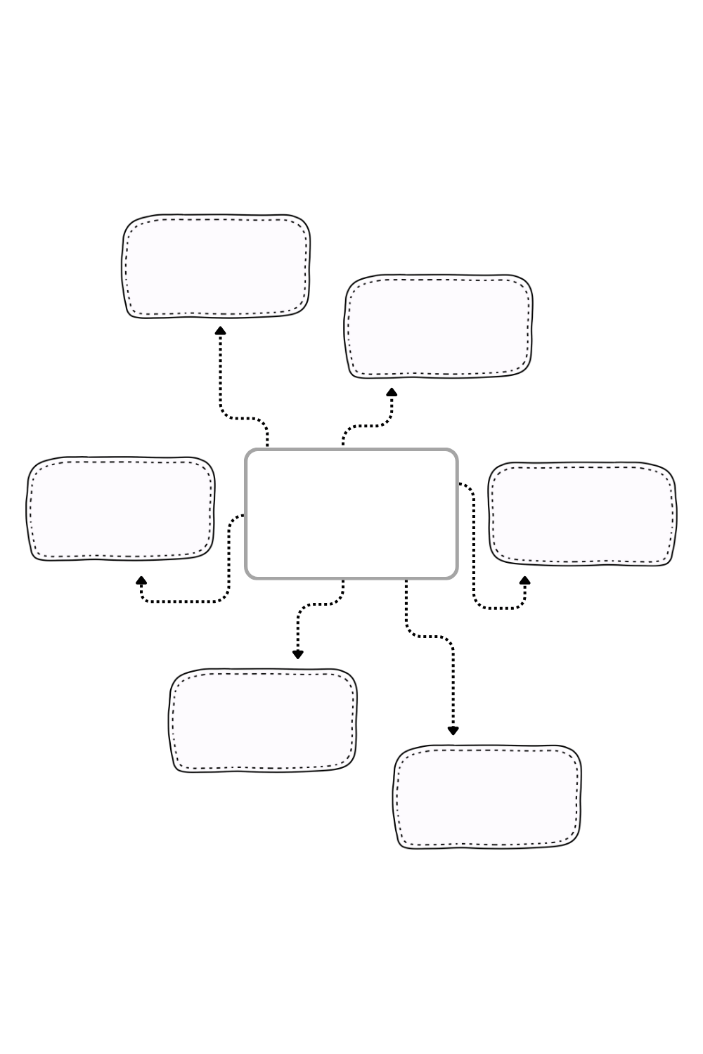 Free Printable Blank Mind Map Templates [PDF Included] - Printables Hub