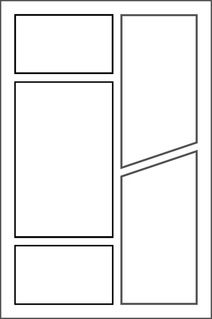Free Printable Comic Strips/Pages Template