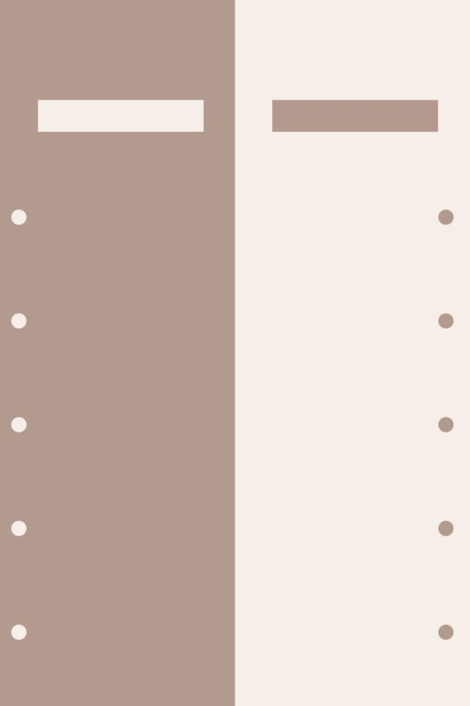 Free Printable Blank Comparison Chart Template