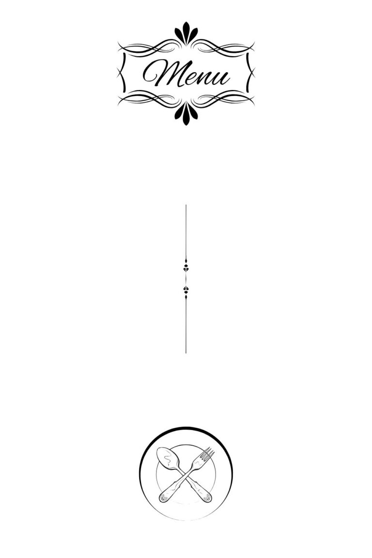 Free Printable Blank Restaurant Menu Template [PDF Included ...