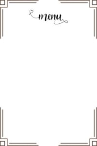 Free Printable Blank Restaurant Menu Template [PDF Included ...