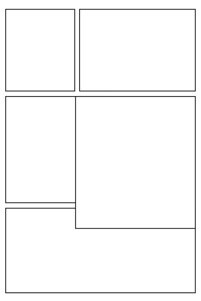Free Printable Comic Strips/Pages Template