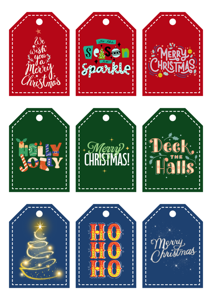 Printable Christmas Tags