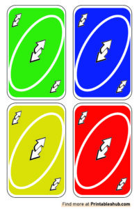 Free Printable UNO Reverse Cards With Blank Template [PDF Included ...