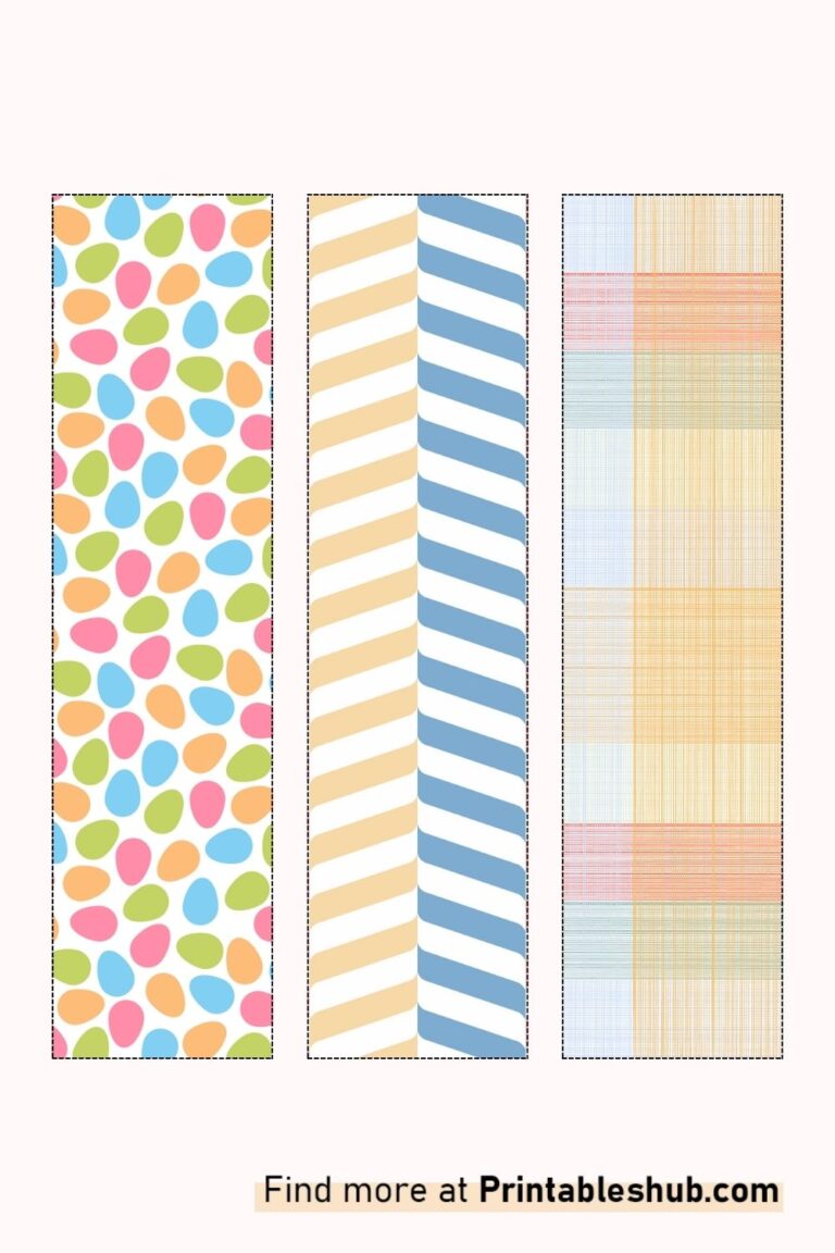 Free Printable Creative Bookmarks [PDF Included] - Printables Hub