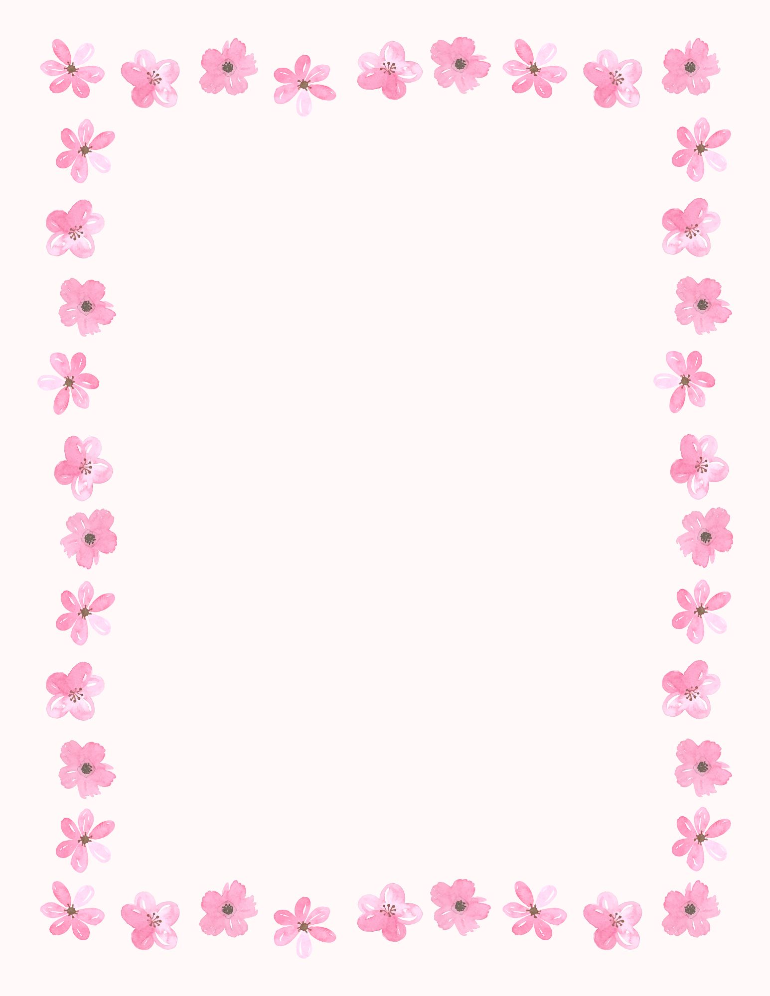 Printable Frames Borders Sheets - Printables Hub