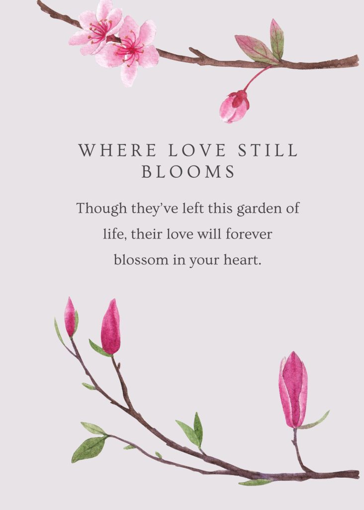 Sympathy Message Cards