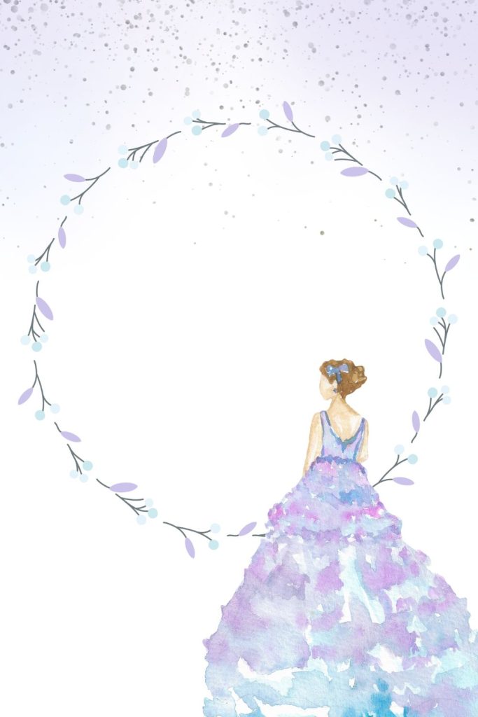 Printable Blank Bridal Shower Invitation Template With PDF