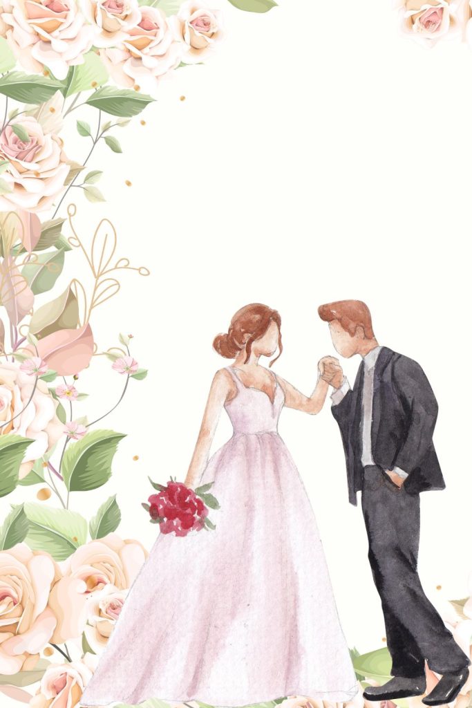 Printable Blank Bridal Shower Invitation Template With PDF