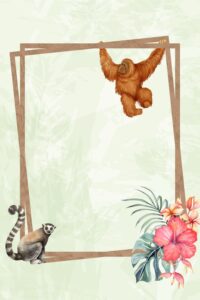 Free Printable Blank Safari Invitation Templates [PDF Included ...