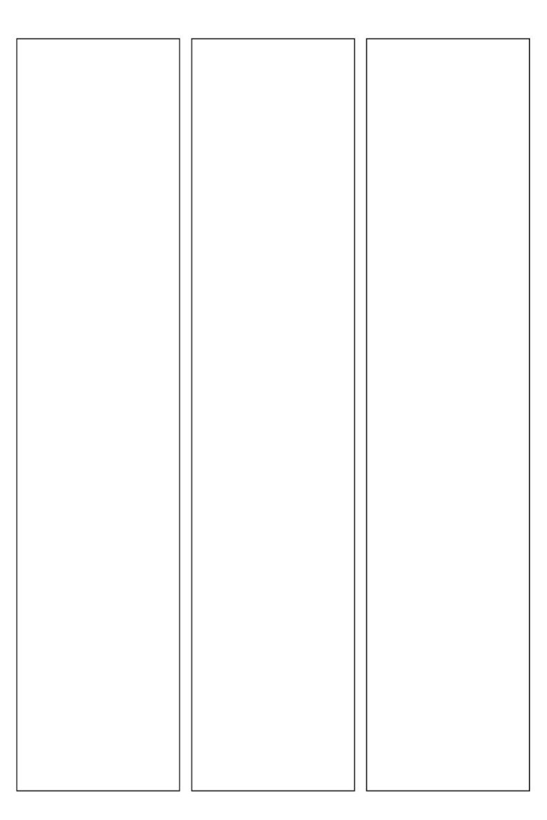 Free Printable 3-Column Chart Templates [PDF Included] - Printables Hub