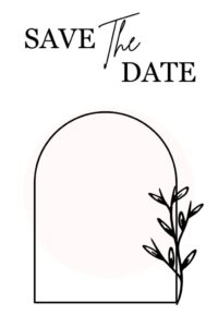 Printable Save the Date Templates - Printables Hub
