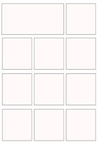 Free Printable Comic Strips/Pages Templates [PDF Included] - Printables Hub