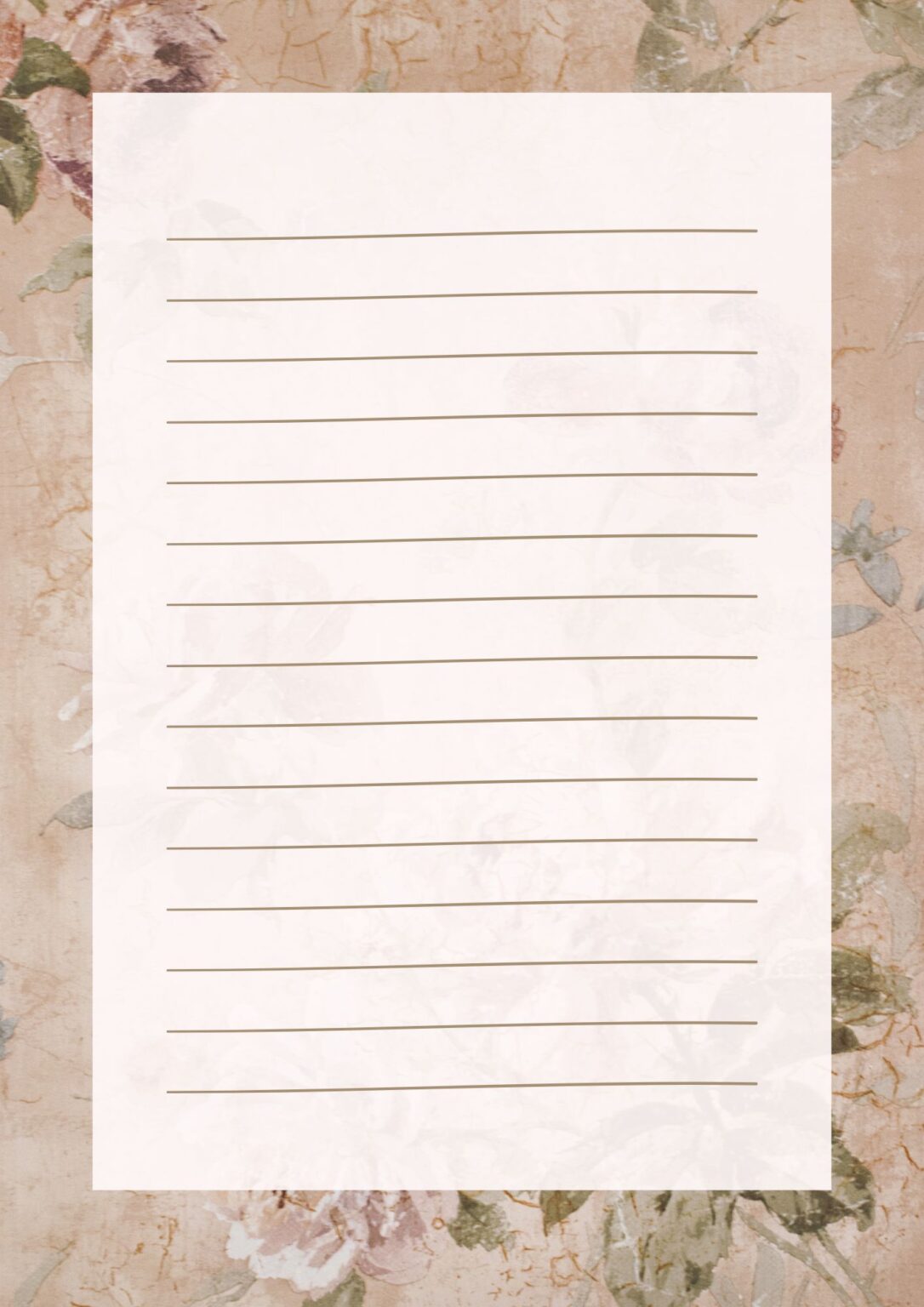 Free Printable A4 Writing Stationery/Sheets [PDF Included] - Printables Hub