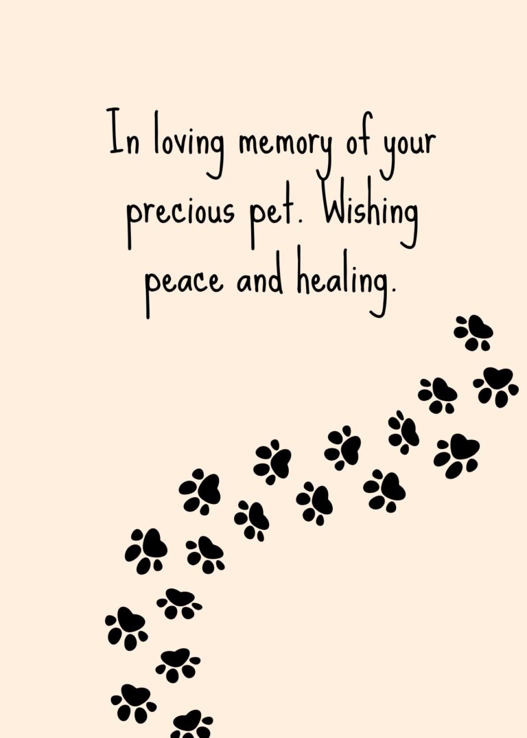 Printable Sympathy Messages Cards - Printables Hub