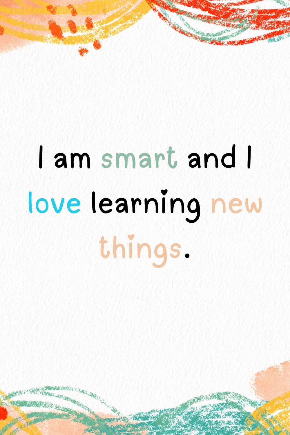Printable Affirmations For Kids [PDF Included] - Printables Hub