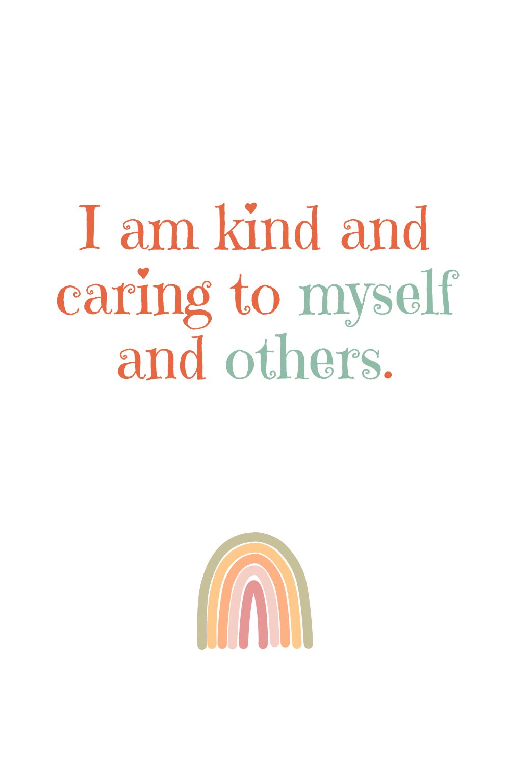Printable Affirmations For Kids [PDF Included] - Printables Hub