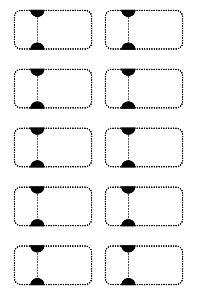 Blank Ticket Designs Template