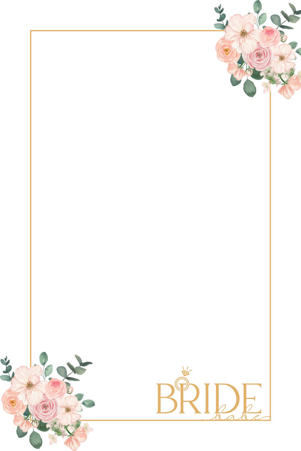 Printable Blank Bridal Shower Invitation Templates [PDF Included ...