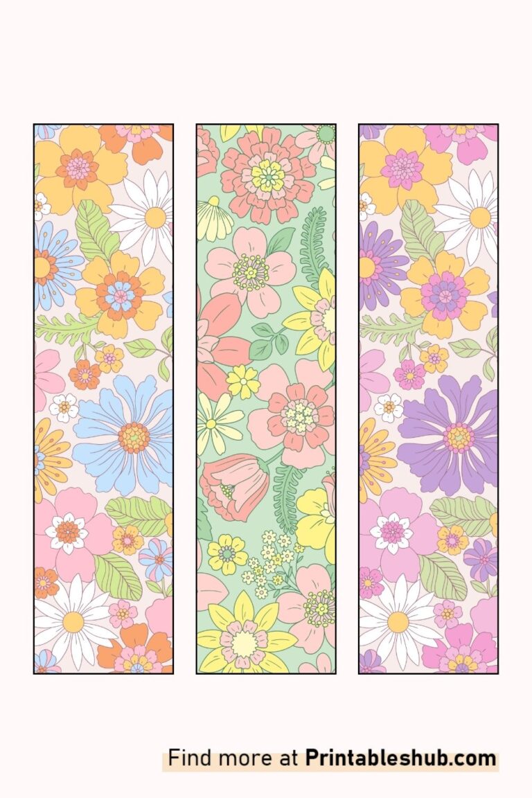 Free Printable Creative Bookmarks [PDF Included] - Printables Hub