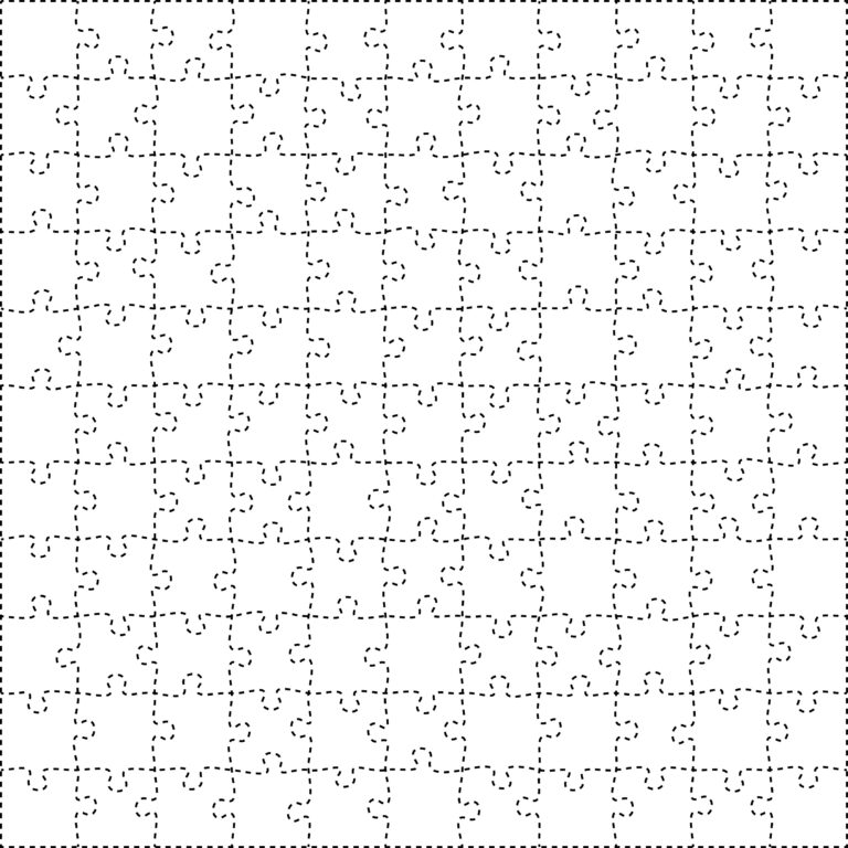 Free Printable Jigsaw Puzzles For Kids [PDF] + Blank Template ...