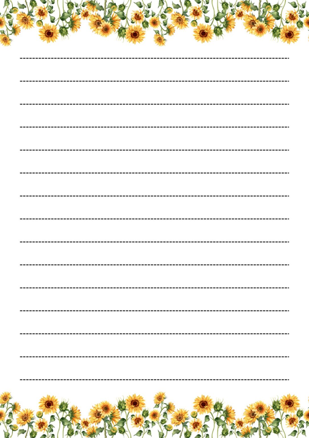 Printable Lined Paper Sheets [PDF Included] - Printables Hub