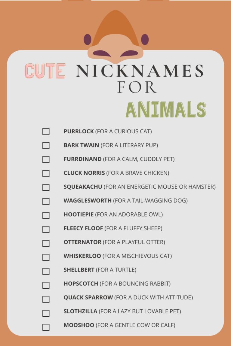 Printable Lists Of Cute Nicknames - Printables Hub