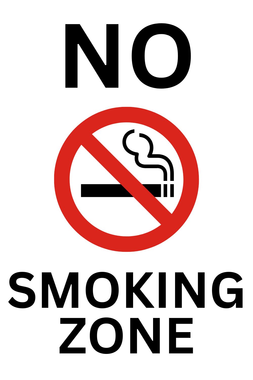 Free Printable No Smoking Sign