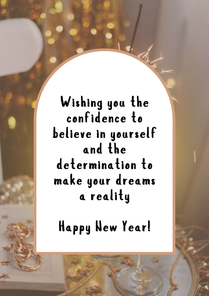 Printables New Year Wishes Card