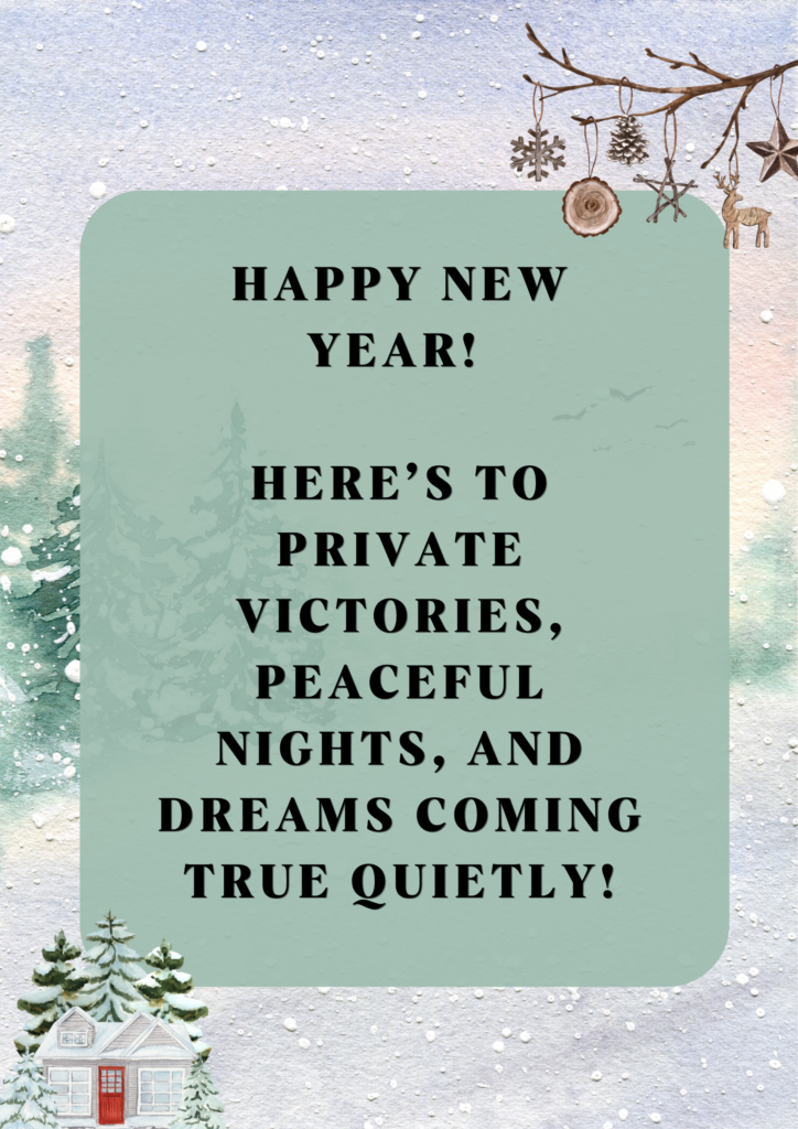 Printables New Year Wishes Card
