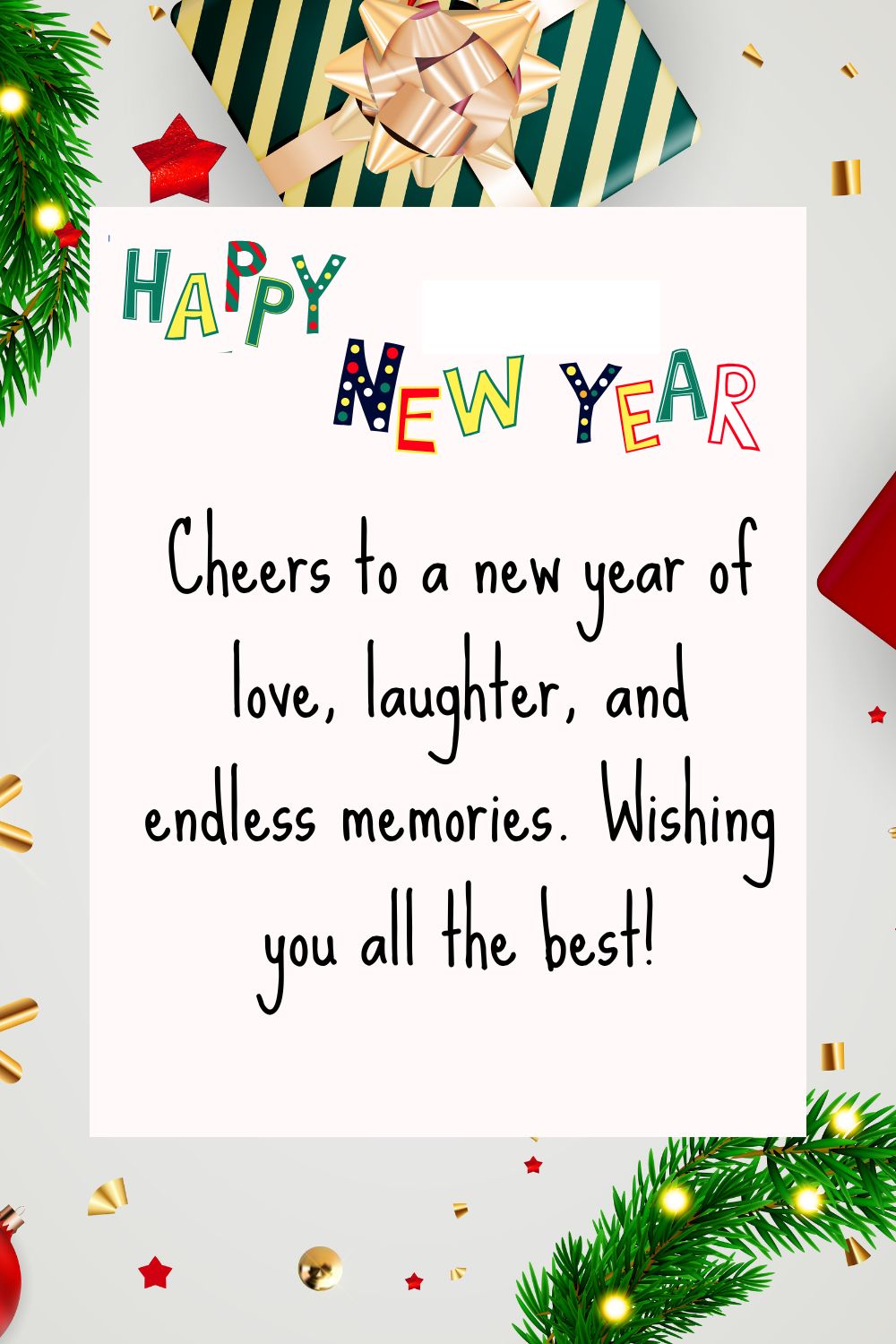 Printables New Year Wishes Cards - Printables Hub