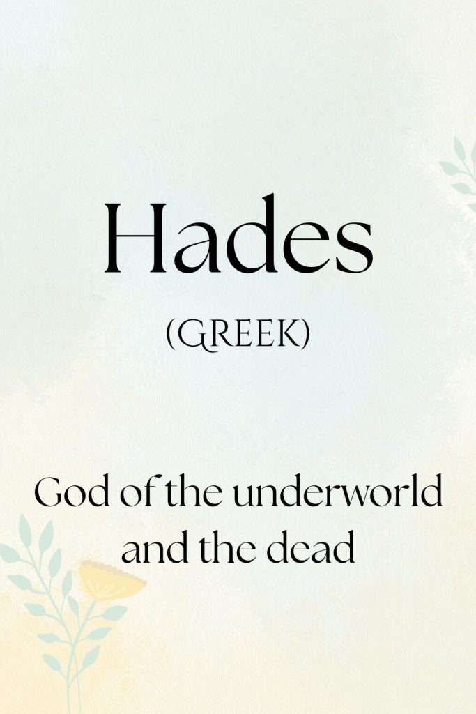 Printables Of God Names & Their Meanings