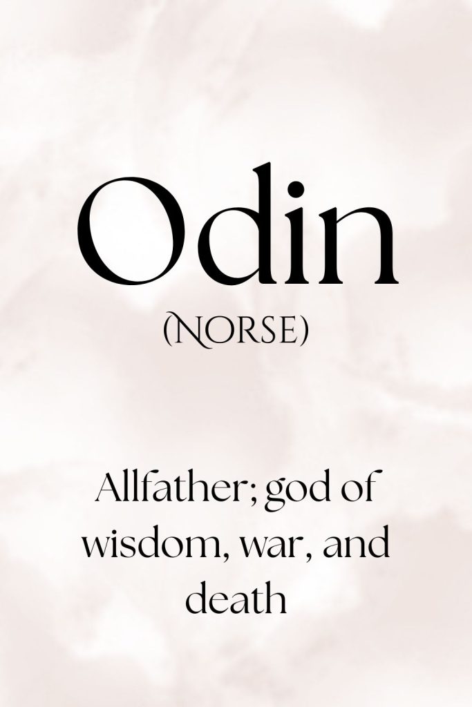 Printables Of God Names & Their Meanings