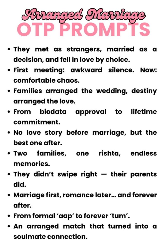 Printable Lists of OTP Prompts