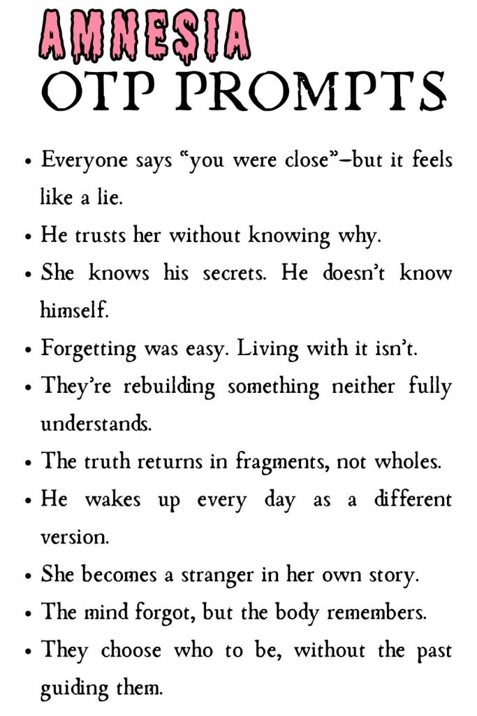 Printable Lists of OTP Prompts