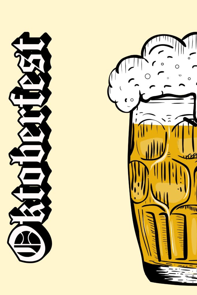 Printable Blank Oktoberfest Flyer Template