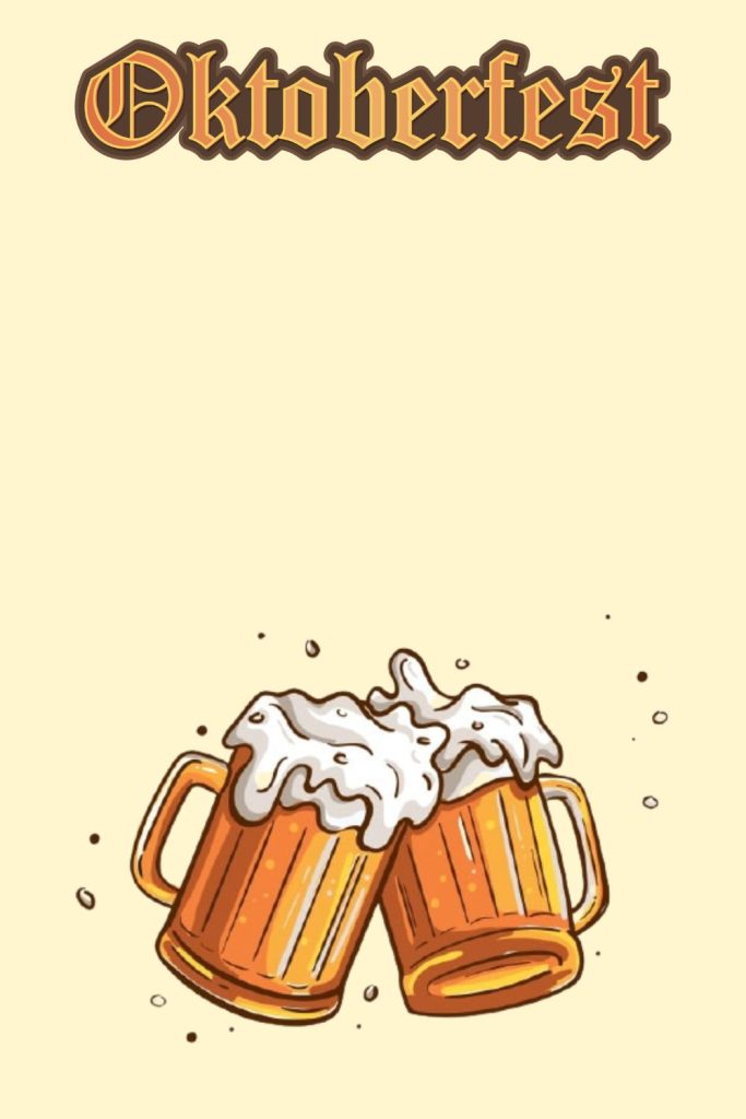 Printable Blank Oktoberfest Flyer Template