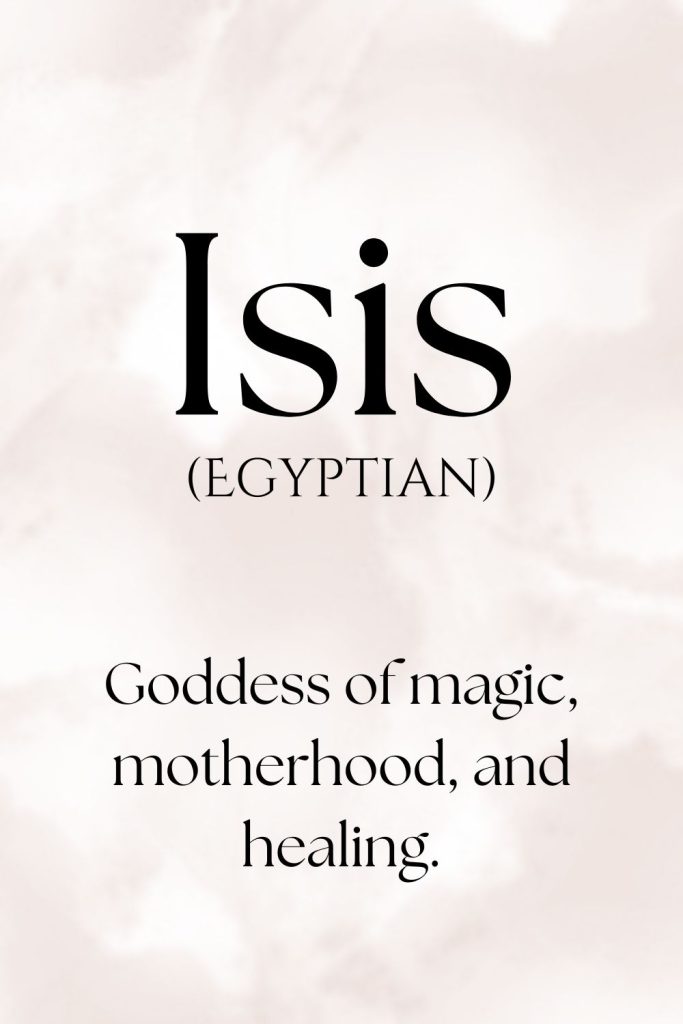 Printable Goddesses Names With Their Meanings [PDF Included]