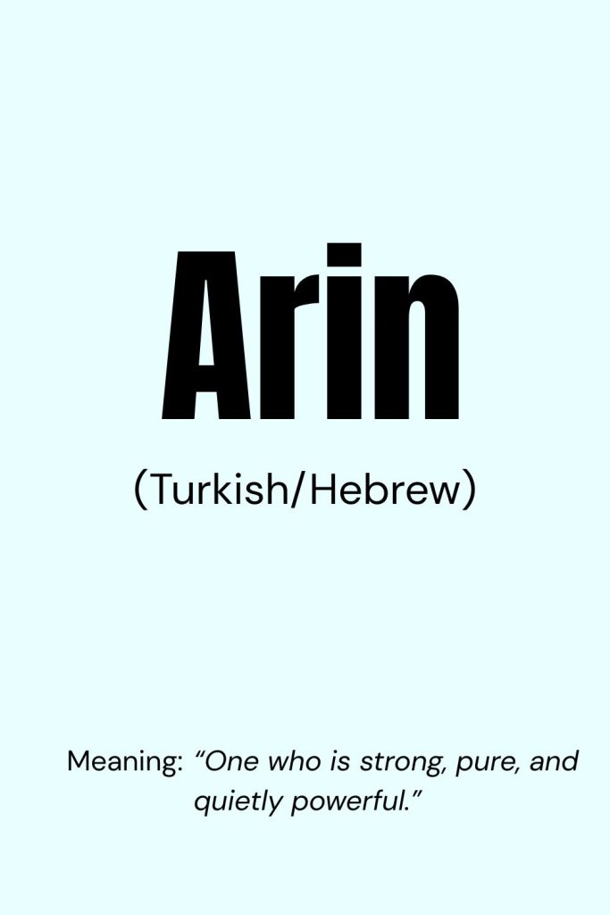 List Of Names with their Meanings