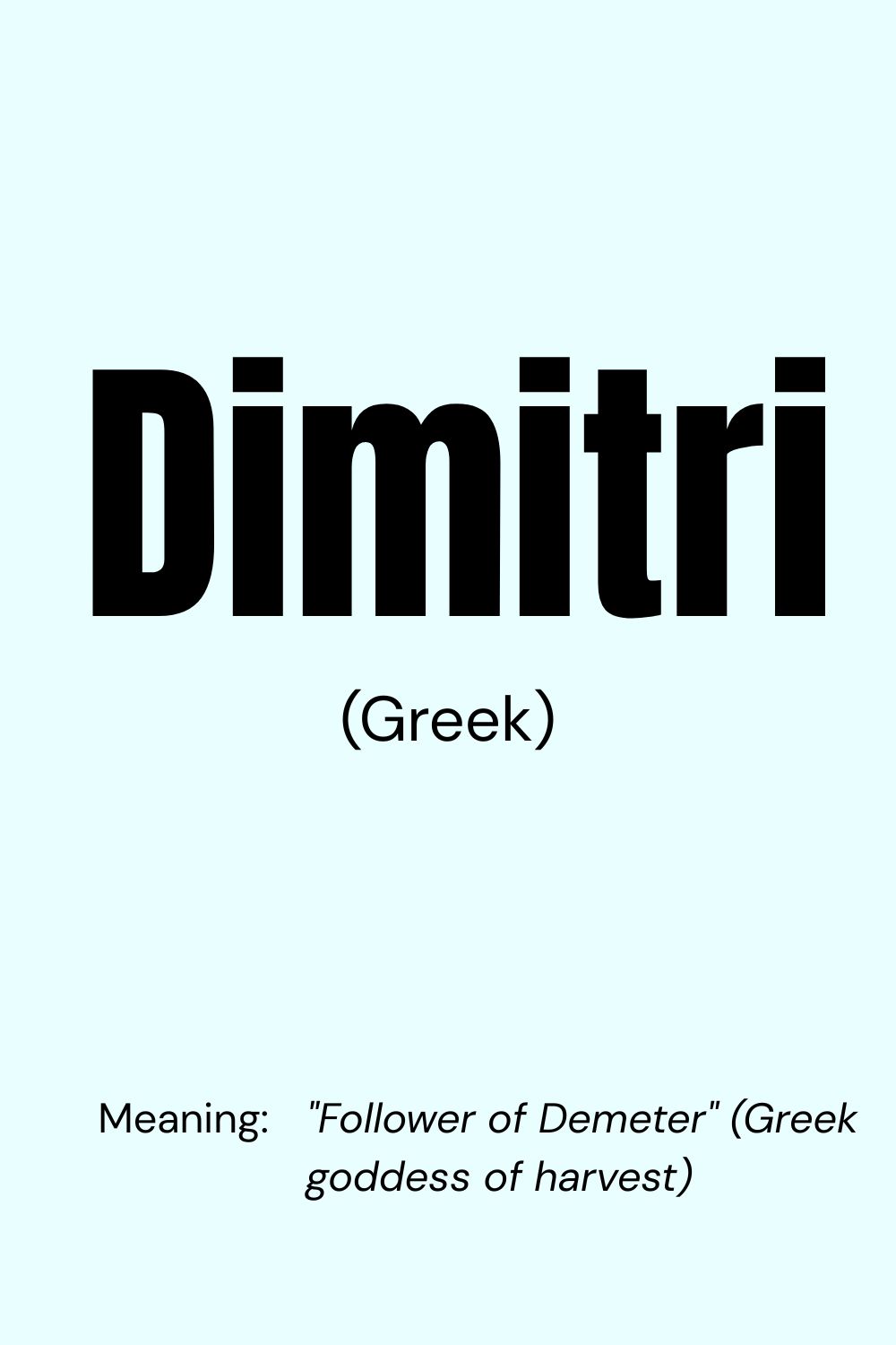 Demetry Printable Names And Their Meanings - Printables Hub