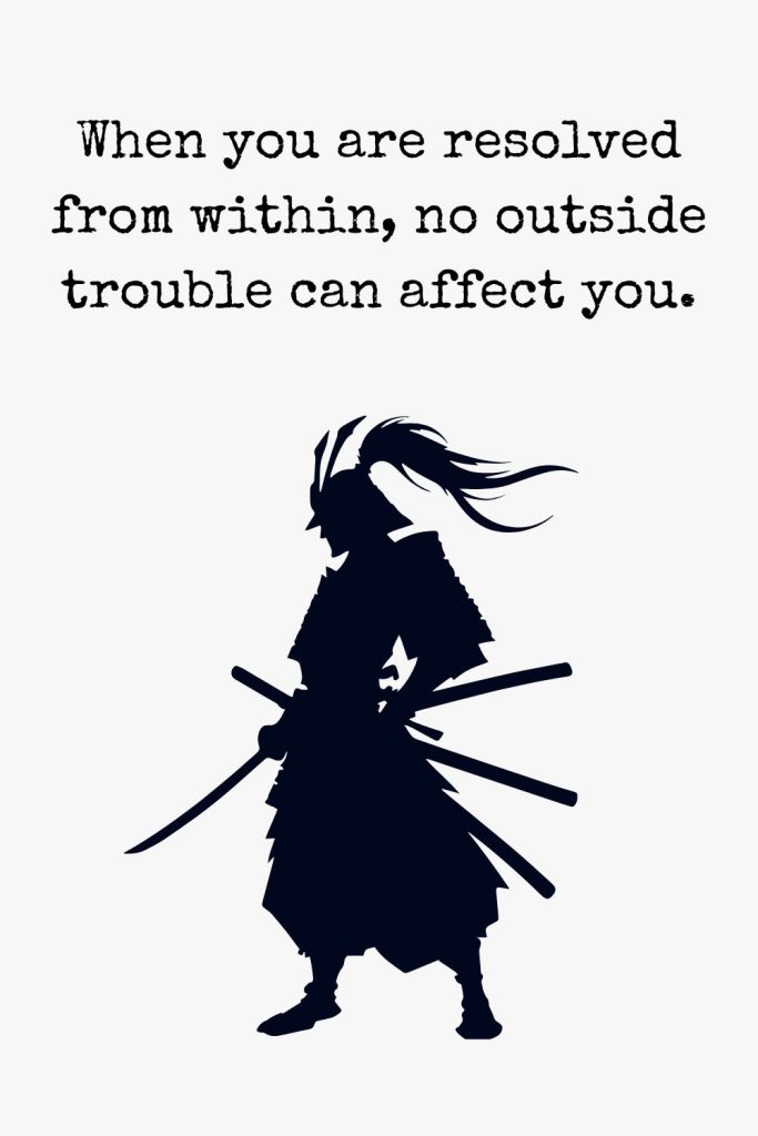 Printable Samurai Quote