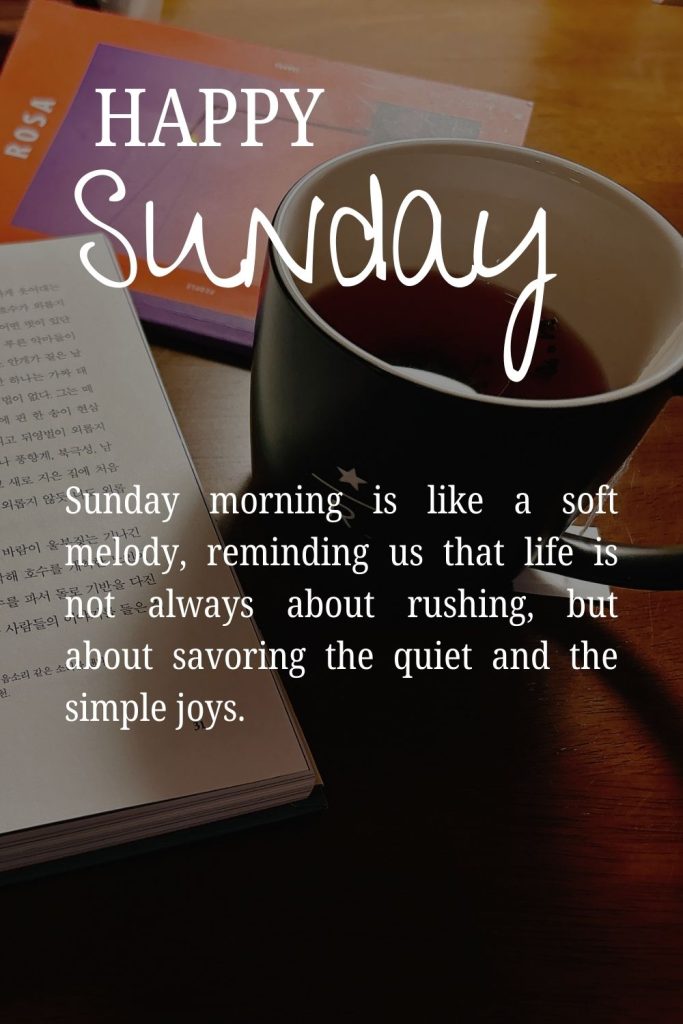 Printable Sunday Morning Quotes