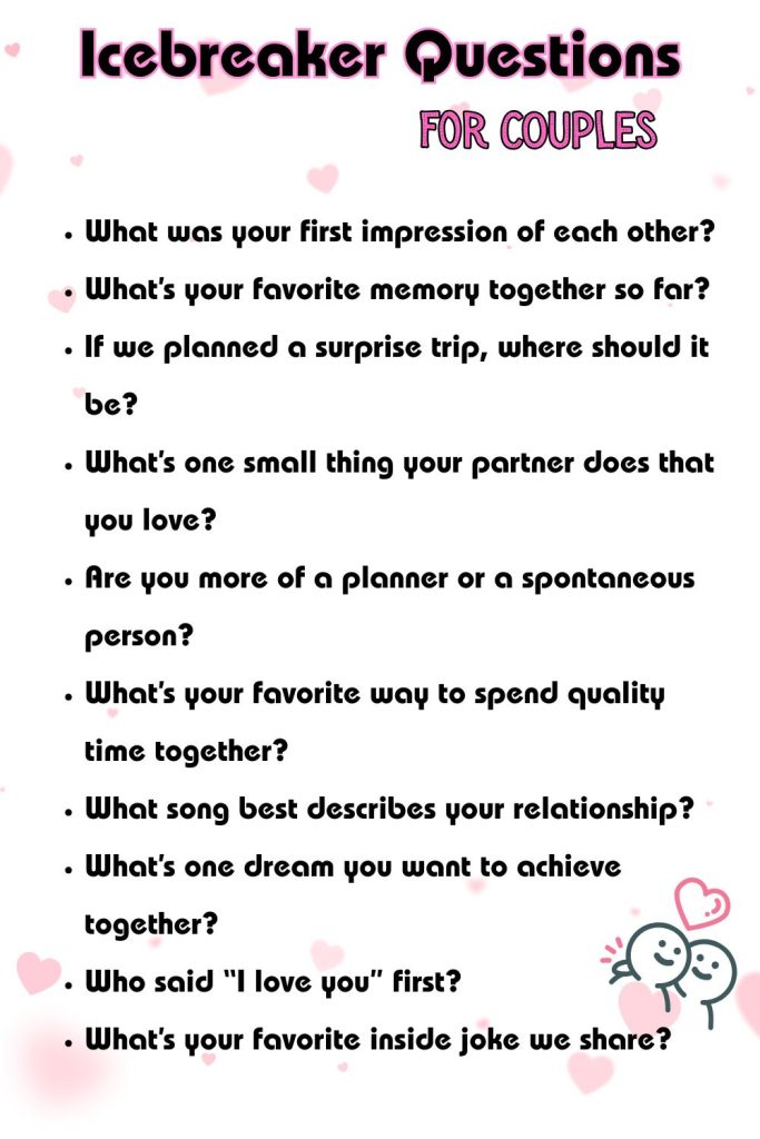 Printable Icebreaker Questions