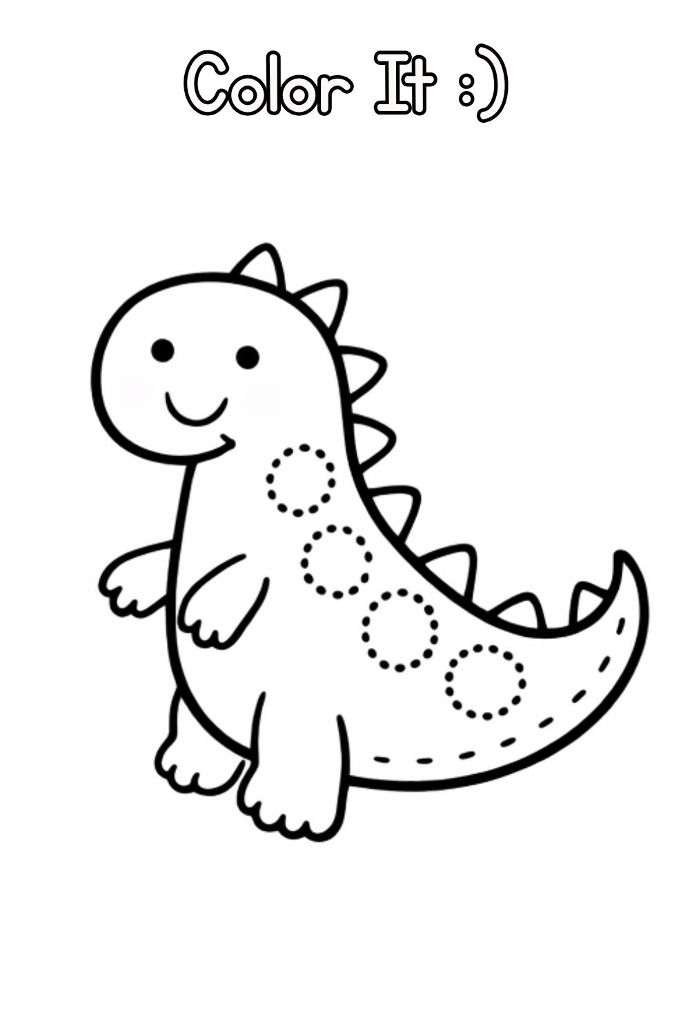 Simple Pages To Color Printable Easy Coloring Pages For Kids - Printables Hub